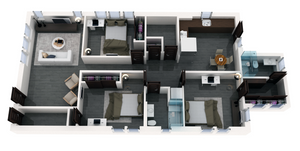 3-Bed 2-Bath