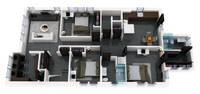 3-Bed 2-Bath