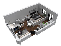 2-Bed 1-Bath